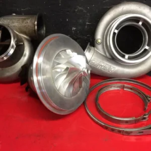 FRESH Precision Gen 2- 98MM Billet Ball Bearing Turbo with 1.15AR Stainless Exhaust Housing